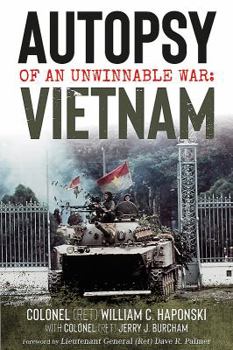 Hardcover Autopsy of an Unwinnable War: Vietnam Book
