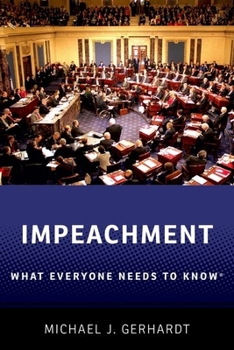 Paperback Impeachment: What Everyone Needs to Know(r) Book