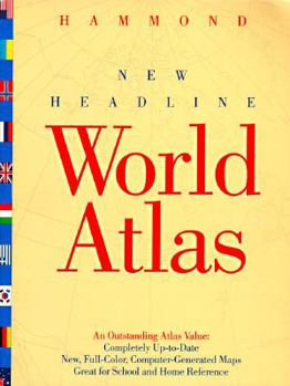 Paperback Hammond New Headline World Atlas Book