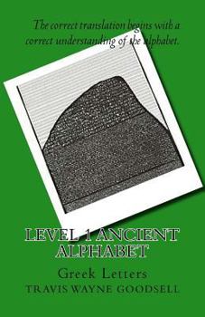 Paperback Level 1 Ancient Alphabet: Greek Letters Book