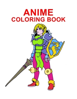 Paperback Anime Coloring Book
