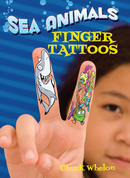 Paperback Sea Animals Finger Tattoos Book