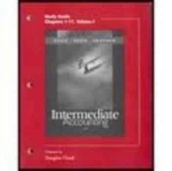 Paperback Study Guide to Accompany Intermediate Accounting Book