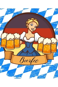 Paperback Bierfee: A5 (Handtaschenformat) Blanko Notizbuch oder Bier Journal - Tagebuch Geschenkidee oder Witziges Weihnachtsgeschenk als [German] Book