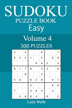 Paperback 300 Easy Sudoku Puzzle Book