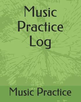 Paperback Music Practice Log Book