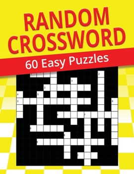 Paperback Random Crossword: 60 Easy Puzzles Book