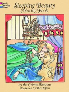 Paperback Sleeping Beauty Coloring Book