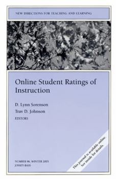 Paperback Online Student Ratings of Instruction: New Directions for Teaching and Learning, Number 96 Book