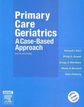 Paperback Primary Care Geriatrics: A Case-Based Approach [With CDROM] Book