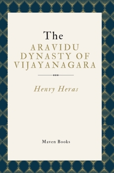 Hardcover The Aravidu Dynasty of Vijayanagara Book