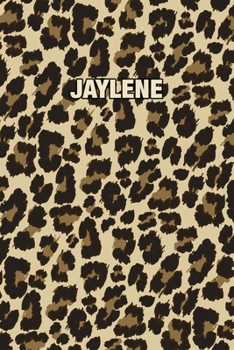 Paperback Jaylene: Personalized Notebook - Leopard Print (Animal Pattern). Blank College Ruled (Lined) Journal for Notes, Journaling, Dia Book