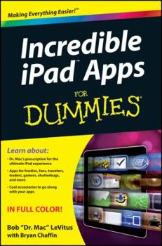 Paperback Incredible iPad Apps for Dummies Book