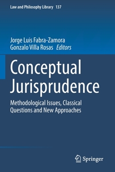 Paperback Conceptual Jurisprudence: Methodological Issues, Classical Questions and New Approaches Book