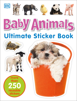 Paperback Baby Animals: More Than 250 Reusable Stickers Book