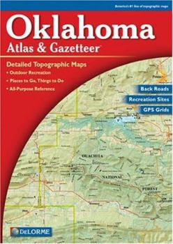 Paperback Oklahoma Atlas & Gazetteer Book