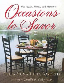 Hardcover Occasions to Savor: Our Meals, Menus, & Remembrances Book