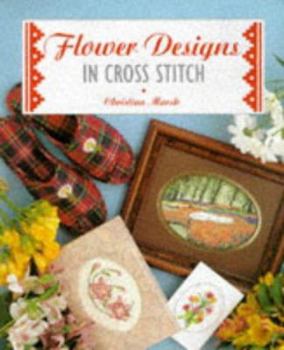 Paperback Flower Designs in Cross Stitch Book