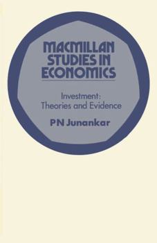 Paperback Investment: theories and evidence (Macmillan studies in economics) Book