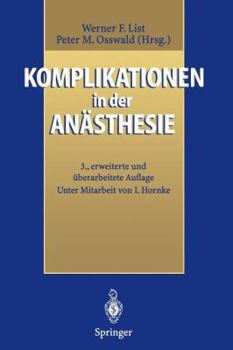 Paperback Komplikationen in Der Anästhesie [German] Book