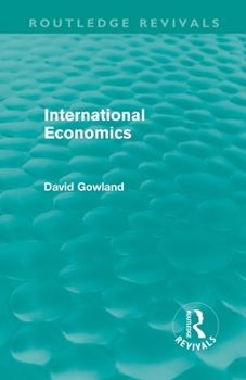 Paperback International Economics (Routledge Revivals) Book