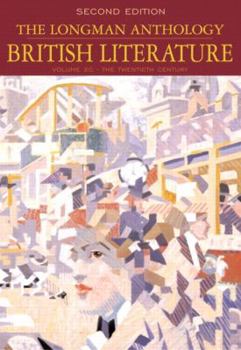 Paperback The Longman Anthology of British Literature: The Twentieth Century Book