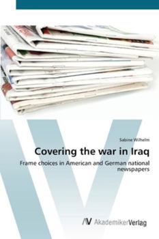 Paperback Covering the war in Iraq [German] Book