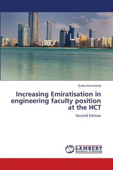 Paperback Increasing Emiratisat​ion in engineerin​g faculty position at the HCT Book