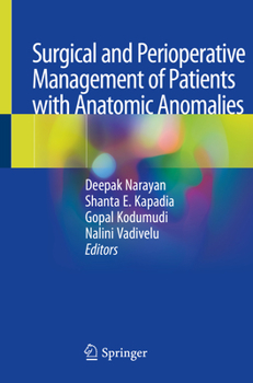 Paperback Surgical and Perioperative Management of Patients with Anatomic Anomalies Book