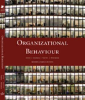 Hardcover Organizational Behaviour, Canadian Edition Book