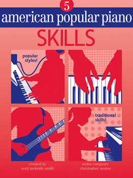 Paperback American Popular Piano: Level Five - Skills Book