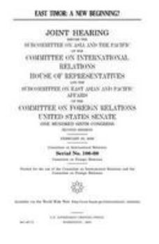 East Timor: A New Beginning?