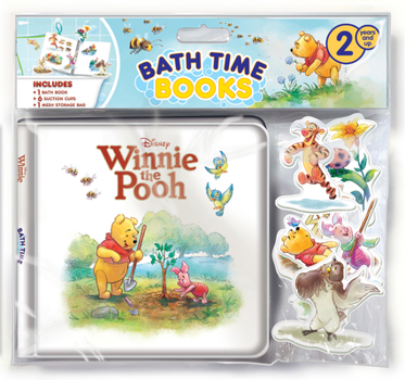 Hardcover Disney Pooh (Classic) Bathtime Book (Eva) Book