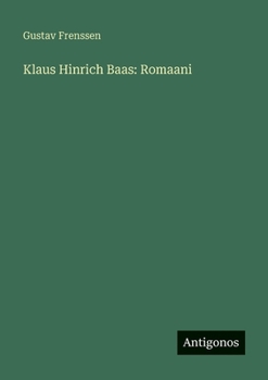 Paperback Klaus Hinrich Baas: Romaani [Finnish] Book