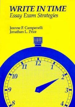 Paperback Write in Time: Essay Exam Strategies Book