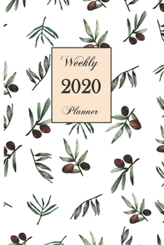 2020 Weekly Planner: Floral 6 x 9 inch 150 Pages Year Months Weeks Calendar, Schedule, and Organizer plus Dot Grid Pages (January 2020 - December 2020)
