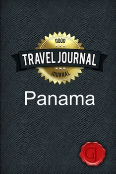 Paperback Travel Journal Panama Book
