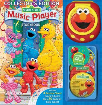 Hardcover Sesame Street Music Player Storybook [With Music Player & 4 CDs] Book