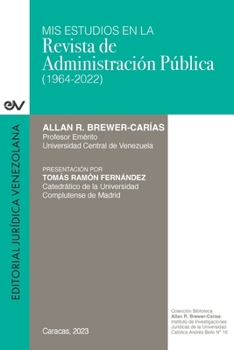 Paperback MIS Estudios En La Revista de Administración Pública (1964-2022) [Spanish] Book