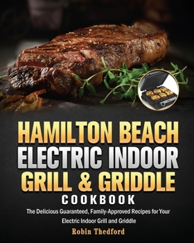 Paperback Hamilton Beach Electric Indoor Grill and Griddle Cookbook Book