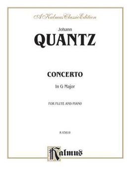 Paperback Flute Concerto in G Major (Orch.): Part(s) (Kalmus Edition) Book