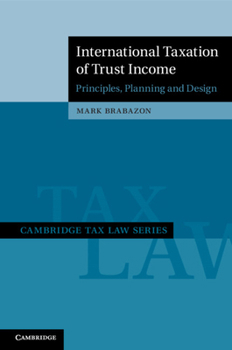 Paperback International Taxation of Trust Income Book