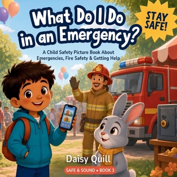 What Do I Do in an Emergency?: A Child Safety Picture Book About Emergencies, Fire Safety, and Calling for Help (Ages 4-8) (Safe & Sound)