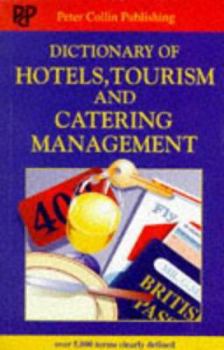 Paperback Dictionary of Hotels, Tourism and Catering Management Book