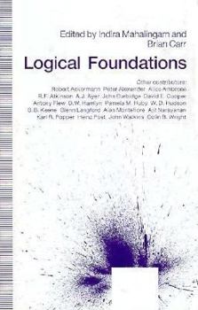 Hardcover Logical Foundations: Essays in Honor of D.J. O'Connor Book