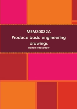 Paperback MEM30032A Produce basic engineering drawings Book