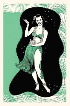 Paperback Vintage Journal Hula Girl Book