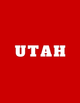 Paperback Utah: A Decorative Book │ Perfect for Stacking on Coffee Tables & Bookshelves │ Customized Interior Design & Hom Book