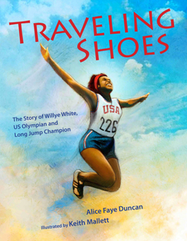 Hardcover Traveling Shoes: The Story of Willye White, Us Olympian and Long Jump Champion Book
