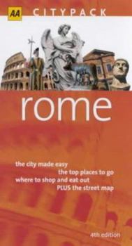 Paperback AA CityPack Rome (AA CityPack Guides) Book